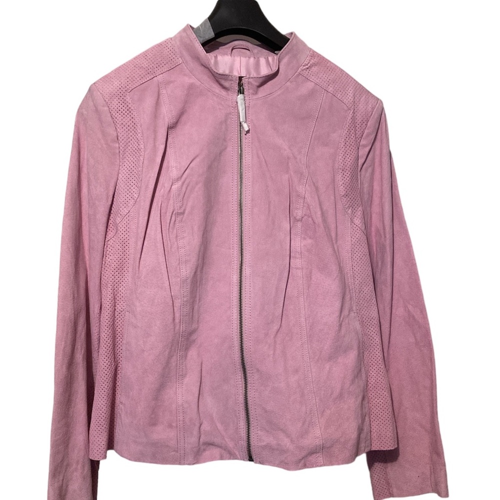 Hal Rubinstein Suede Jacket NWT